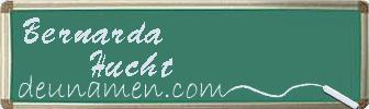 Bernarda Hucht Visitenkarte